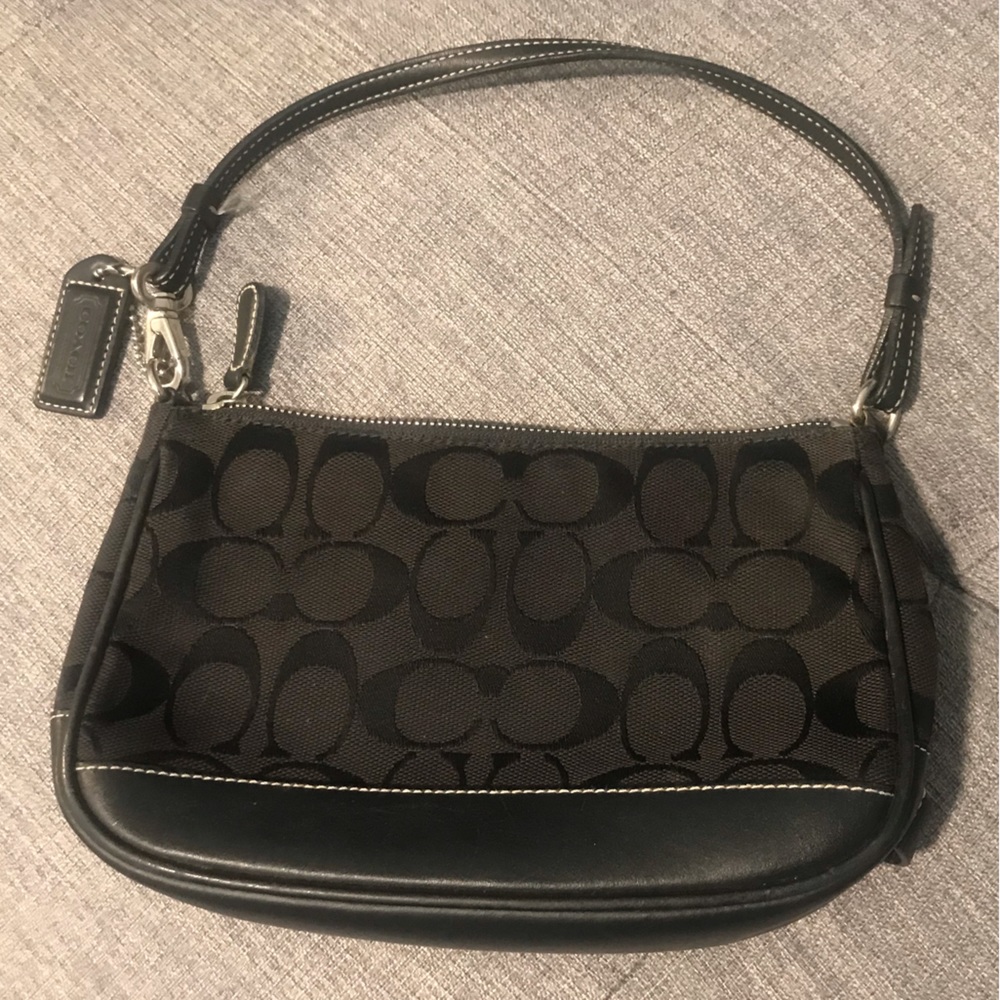 COACH Canvas leather Demi Mini BAG J32-6094